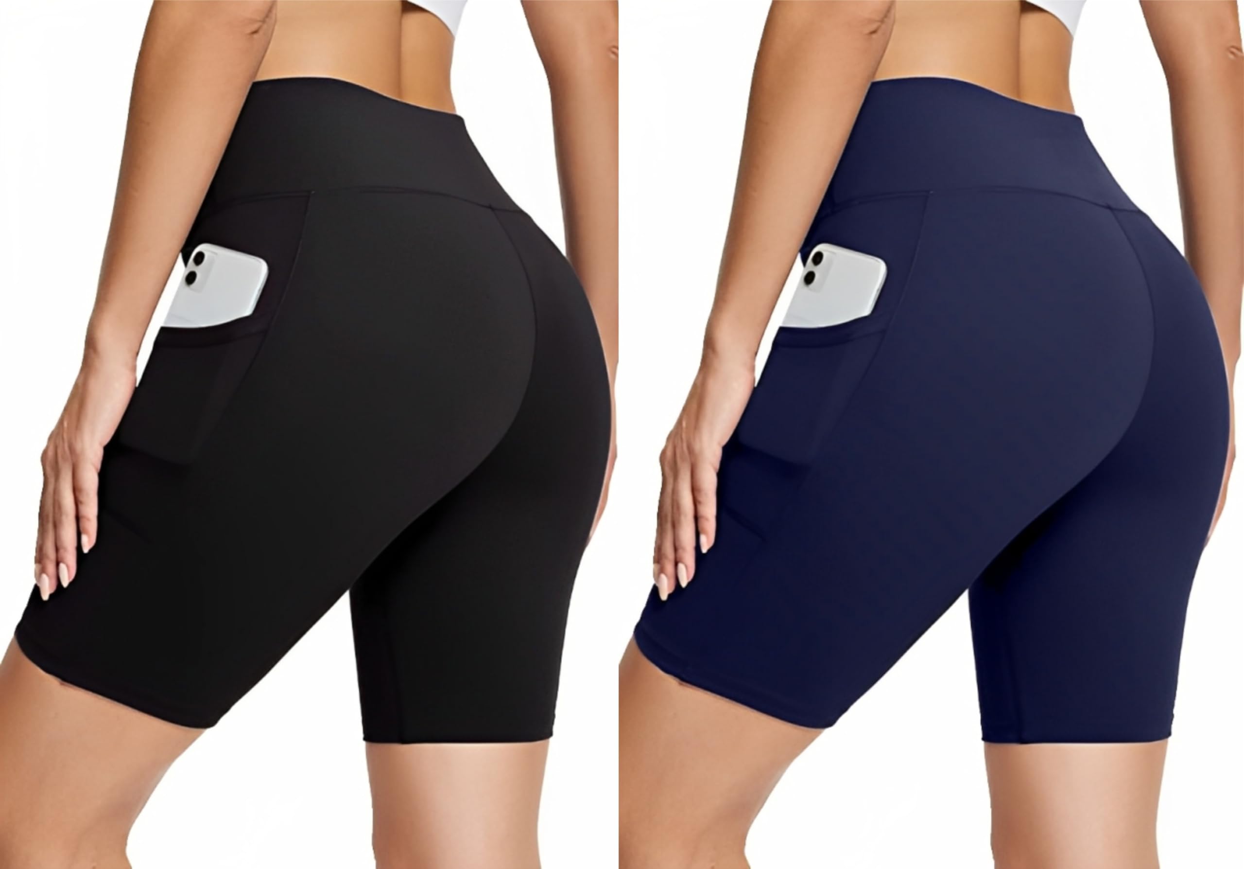 KASHIKAY CREATION High Waist Sports Activewear combo Short for Women and Girls.Use at The Gym/Yoga or Cycling Shorts with Pocket-picture-31