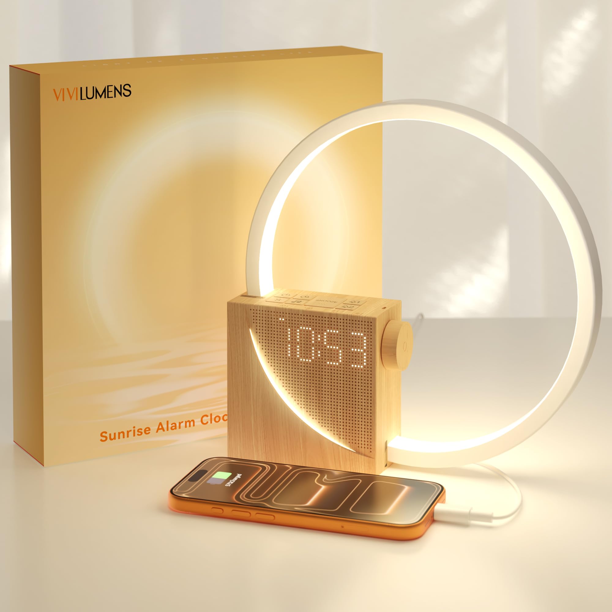Amazon.com: Vivilumens Sunrise Alarm Clock Sound Machine