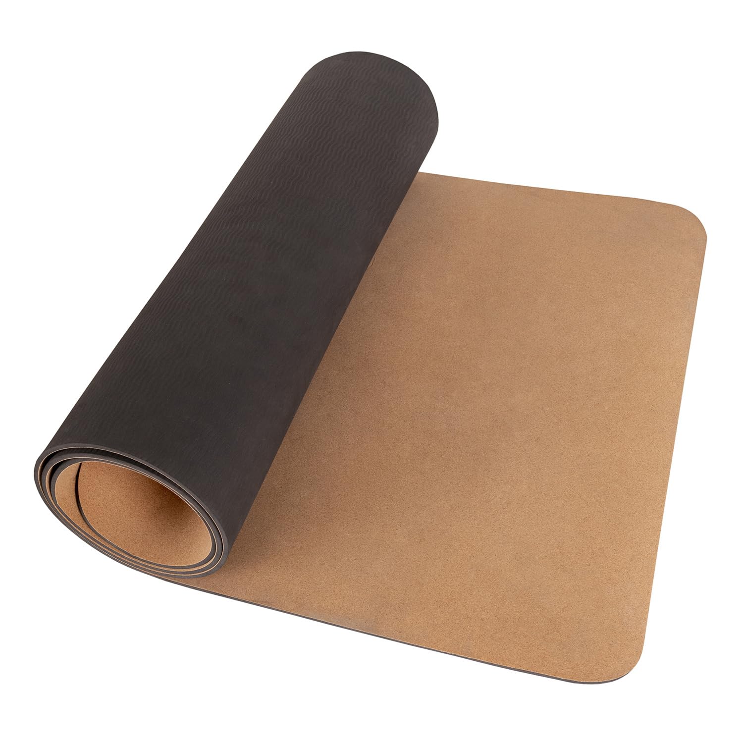Selonis Tappetino Da Yoga In Sughero Superficie Antiscivolo Tappetino Da Fitness Struttura Naturale Durevole E Versatile Per Meditazione Esercizi E Relax