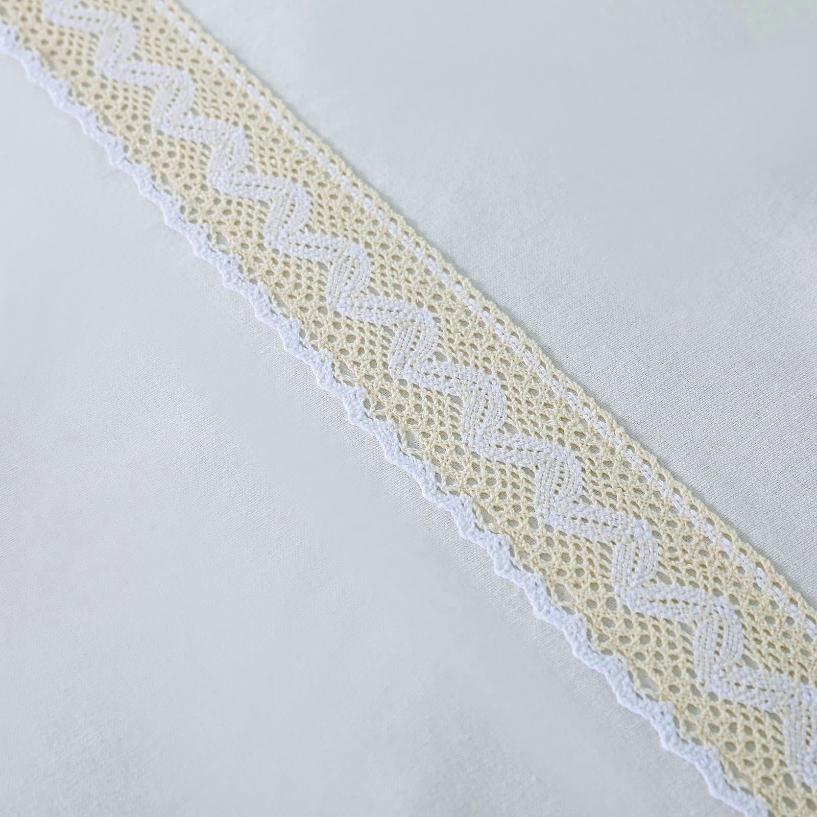 Nappe rectangulaire en dentelle tissée café 43 x 43 cm