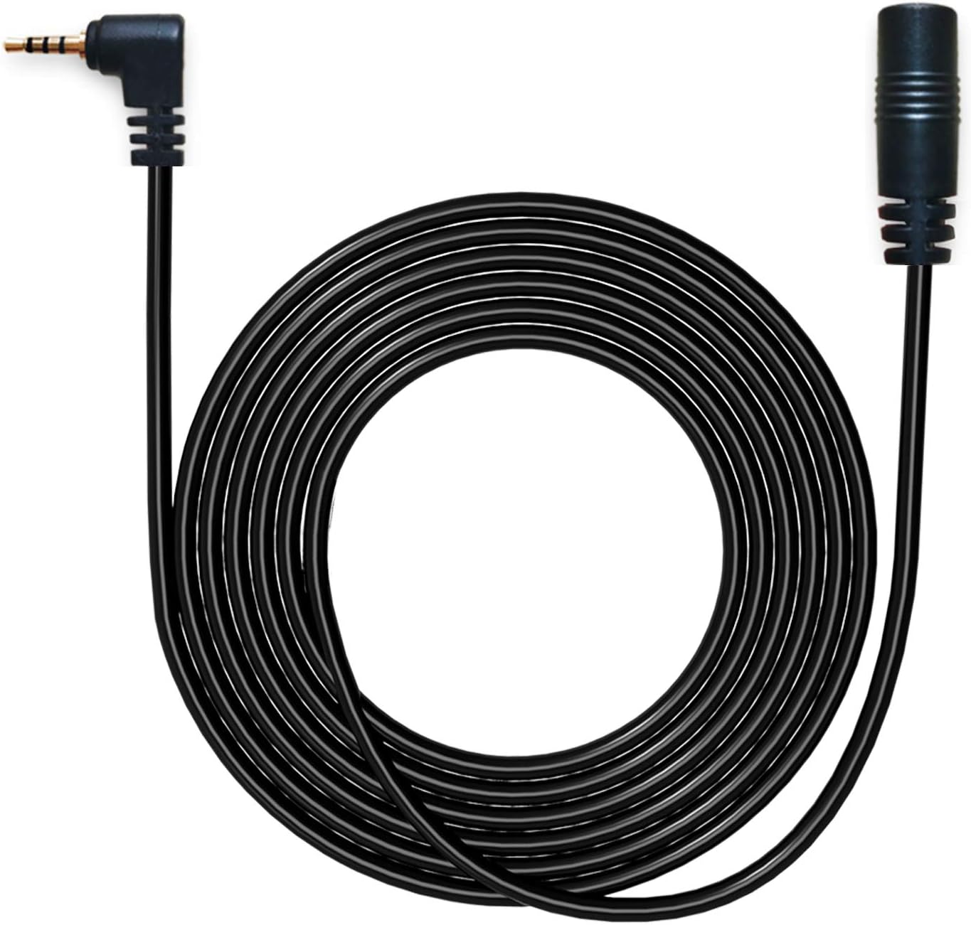 YQMAJIM Dash Cam Backup Camera Extension Cord,16.5 Ft 2.5mm Male to Female Car Rear View Camera Extension Cable