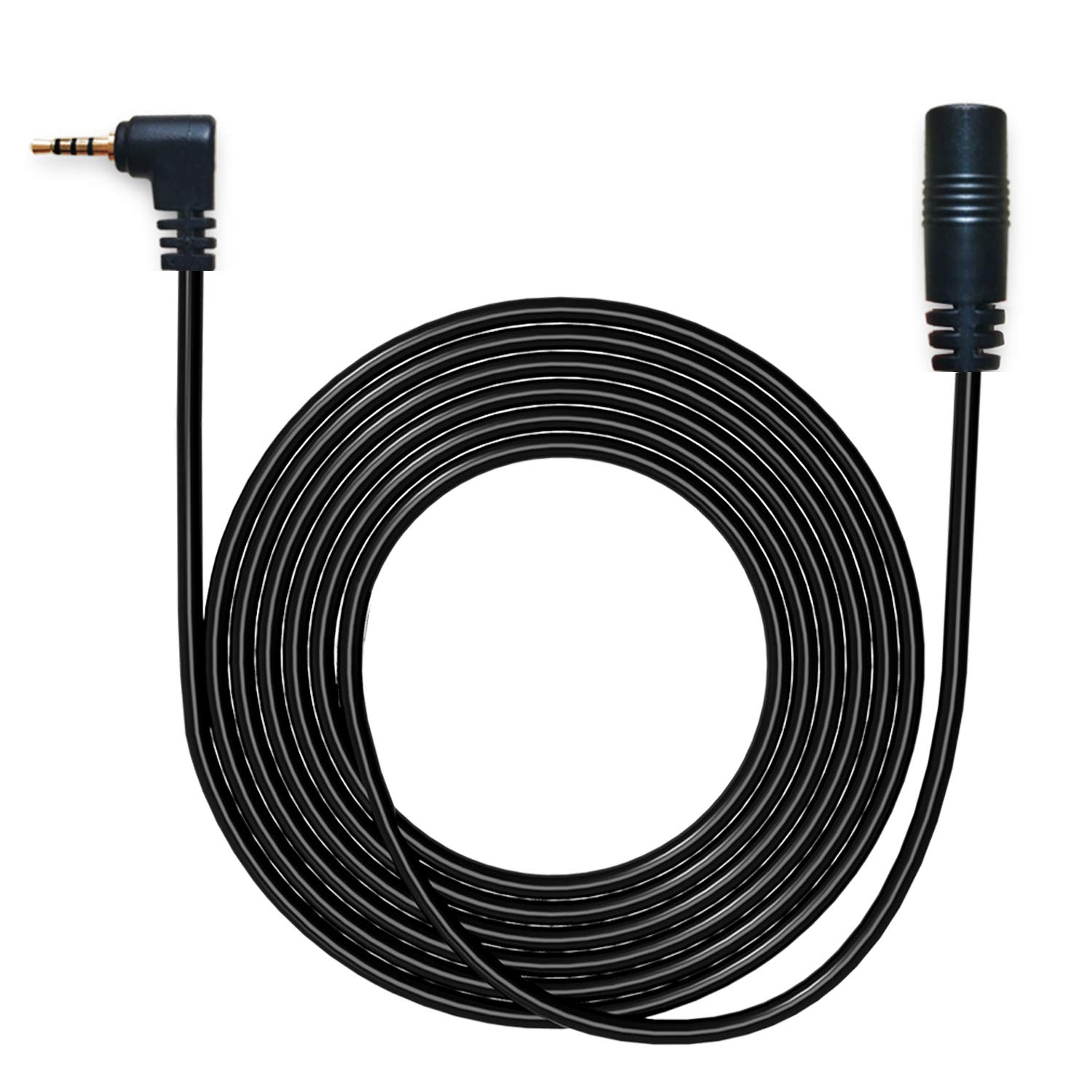 Dash Cam Backup Camera Extension Cord,16.5 Ft 2.5mm Male to Female Car