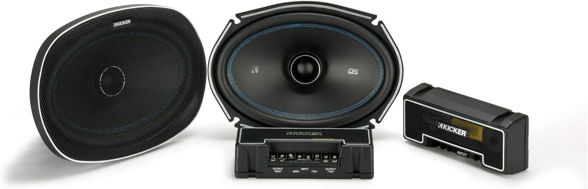 Kicker Q-Class 44QSC694 QS Series 6x9-Inch Coaxial Speaker System 4-Ohm
