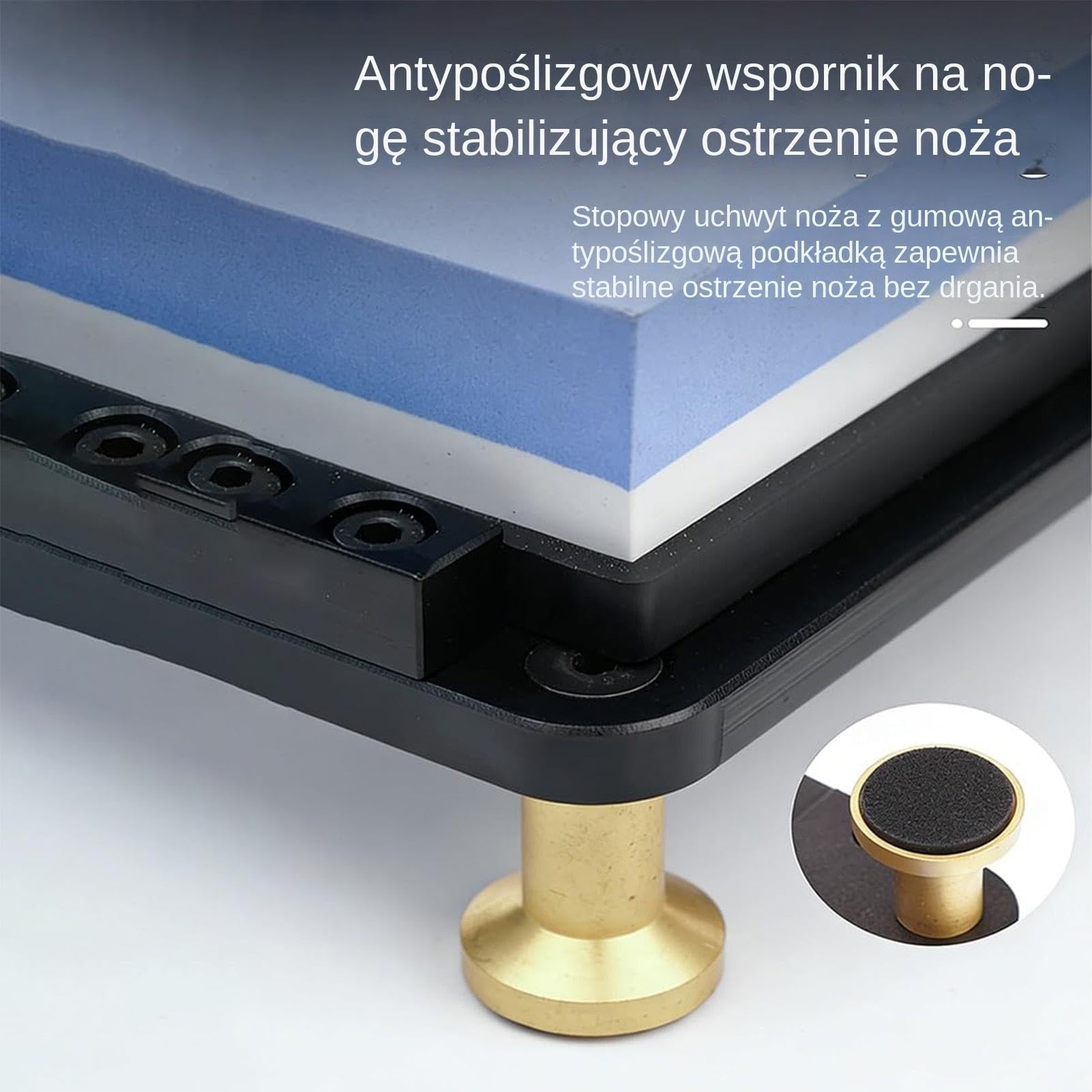 Zestaw Do Ostrzenia Dłut Cichy I Regulowany Ze Stopu Aluminium | System Ostrzenia Dłut Z Prowadnicą dla Dorosłych Stolarzy i Cieśli do Strugów Mebli Rzemiosła DIY Kształtowania i Renowacji
