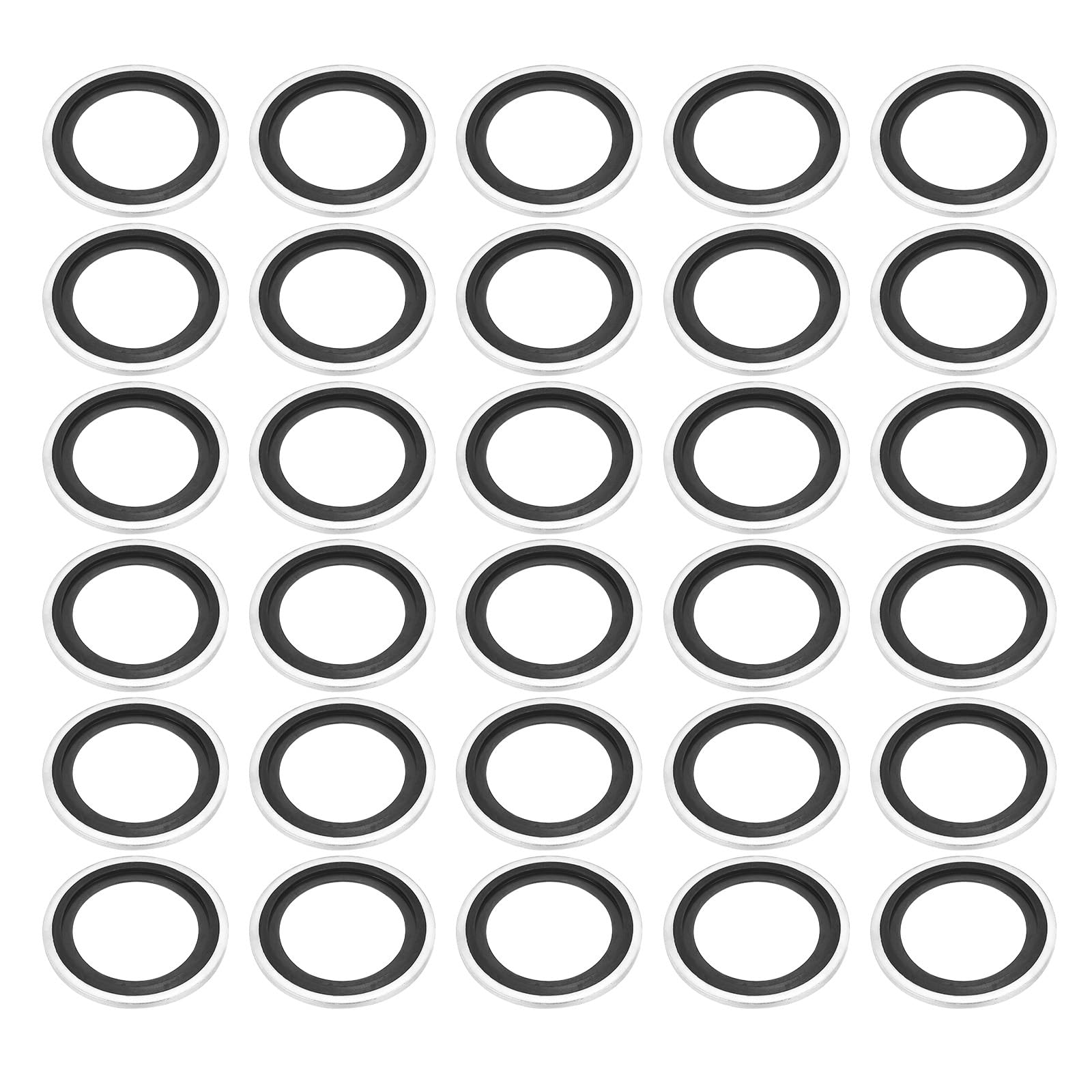 PATIKIL M27 Self-Centered Bonded Sealing Gasket
