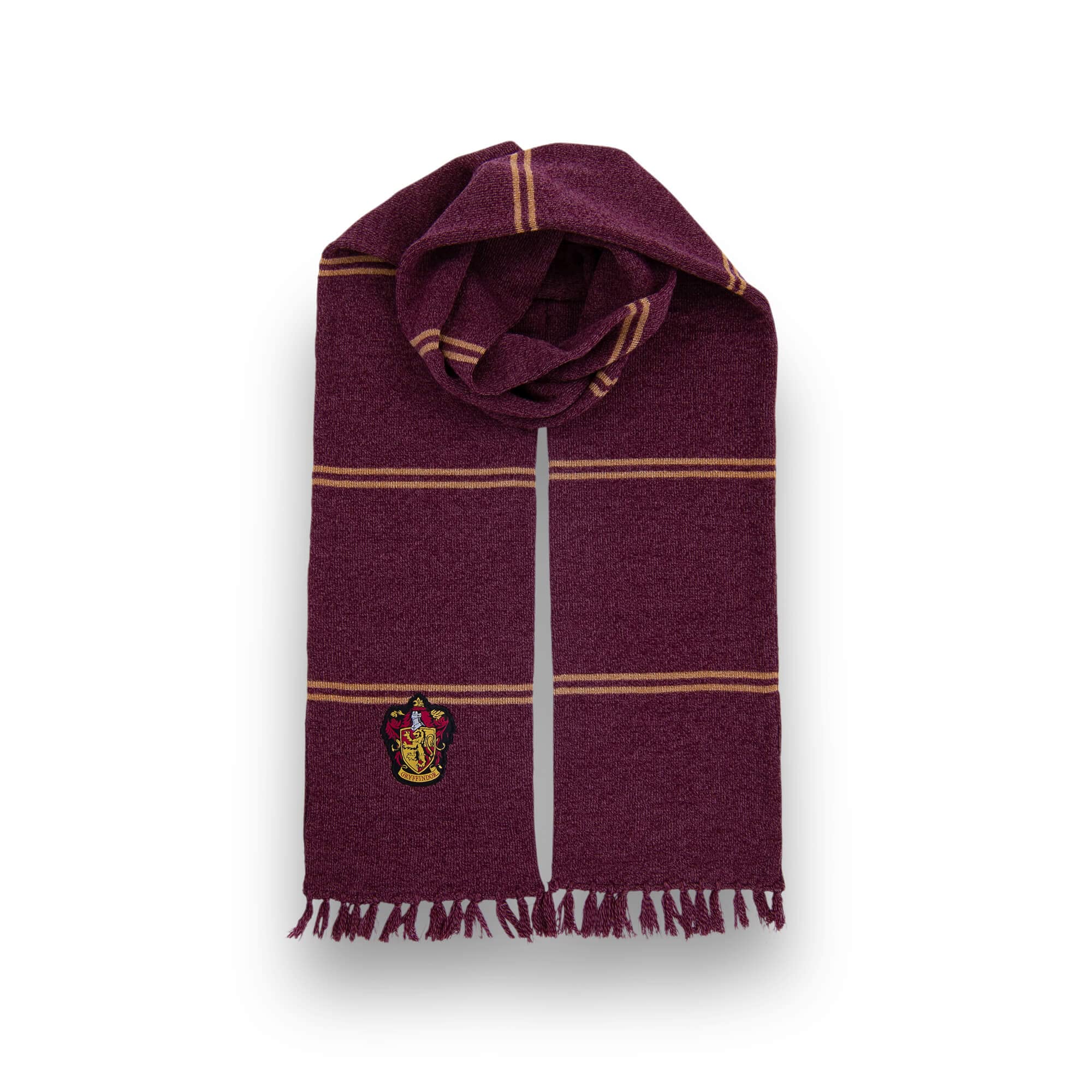 Harry Potter Gryffindor Erwachsene Mütze und Schal Winter Set, kastanienbraun, One size