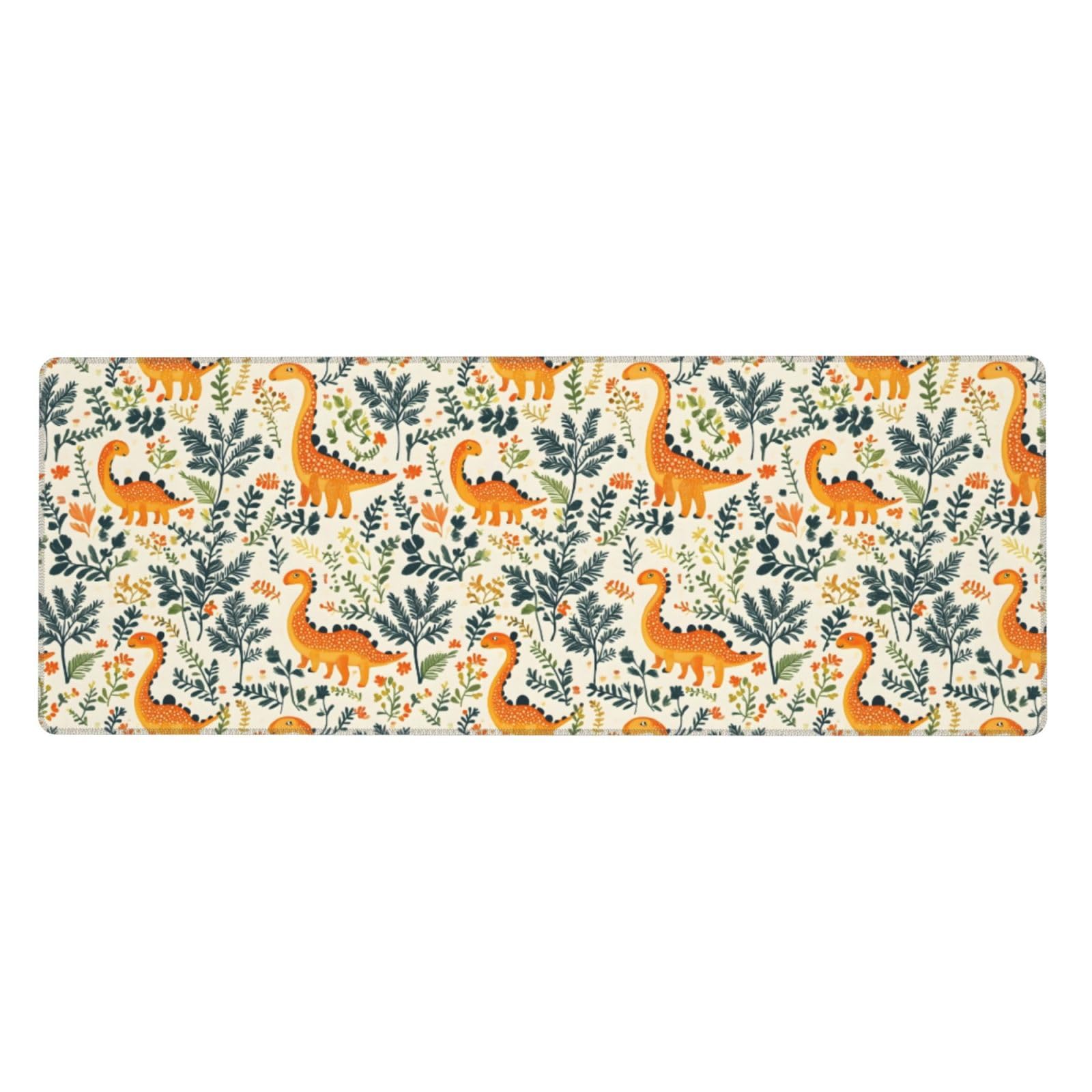 Tapis de souris de jeu grand format dinosaure mignon PC - 8