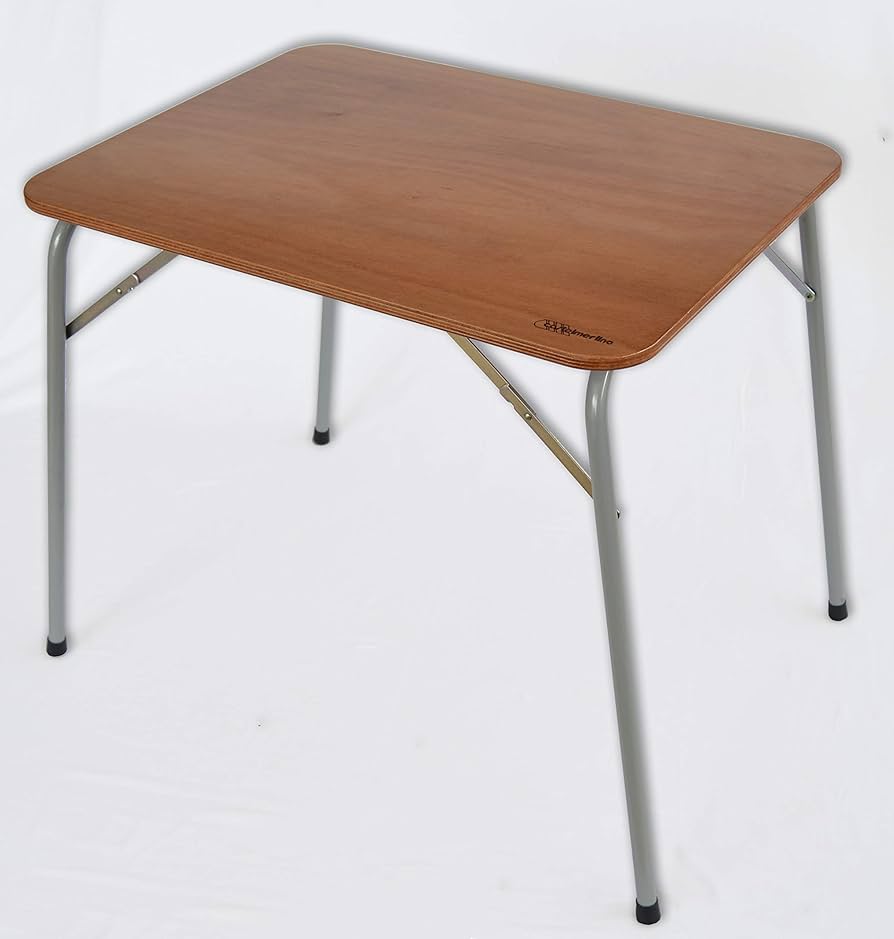 NATAL DESIGN×castelmerlino TABLE 120×60 CASTELMERLINO 28 Folding Table Outdoor Camping Patio Larch