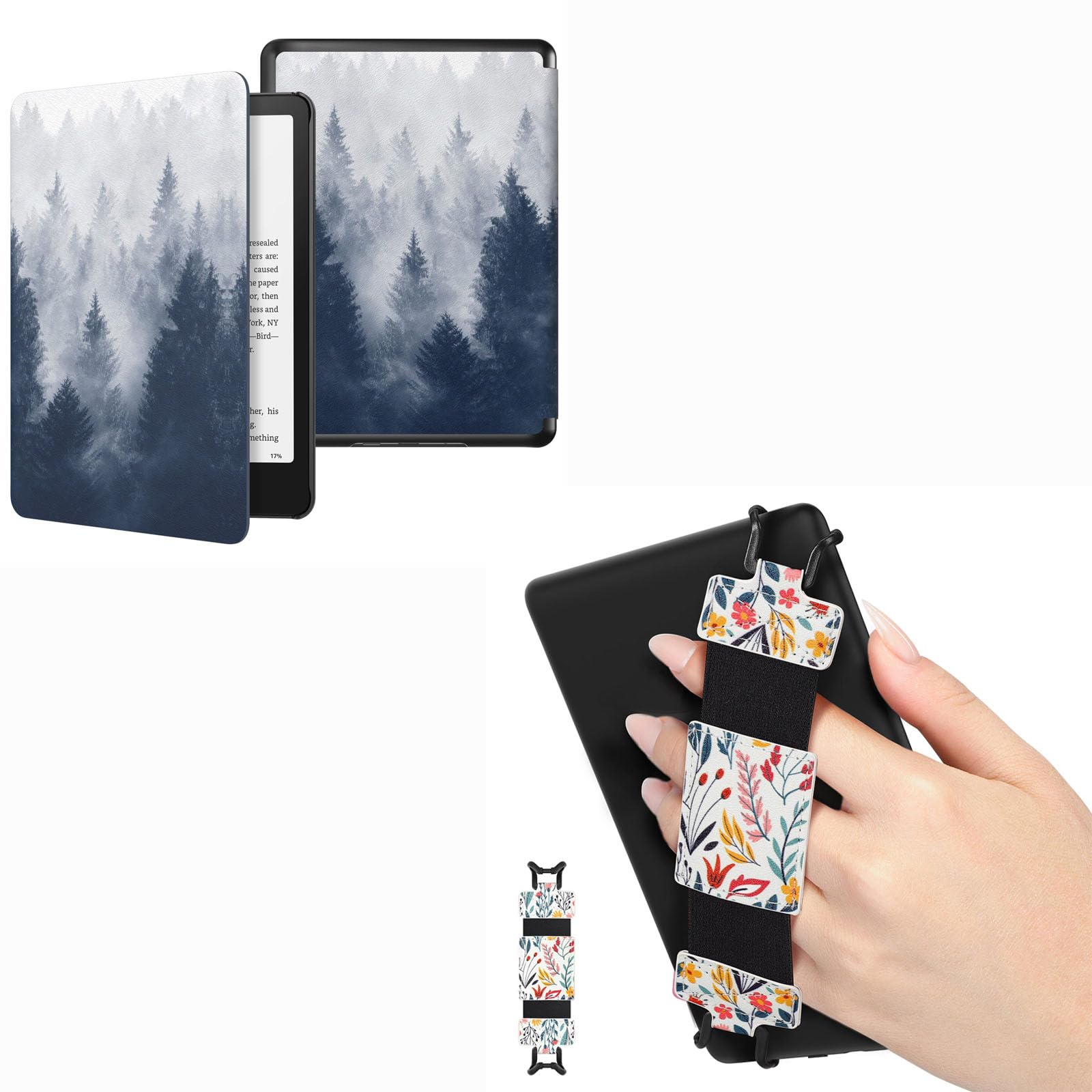 Amazon.com: MoKo Protective Case and Hand Strap for All-New 7" Kindle ...
