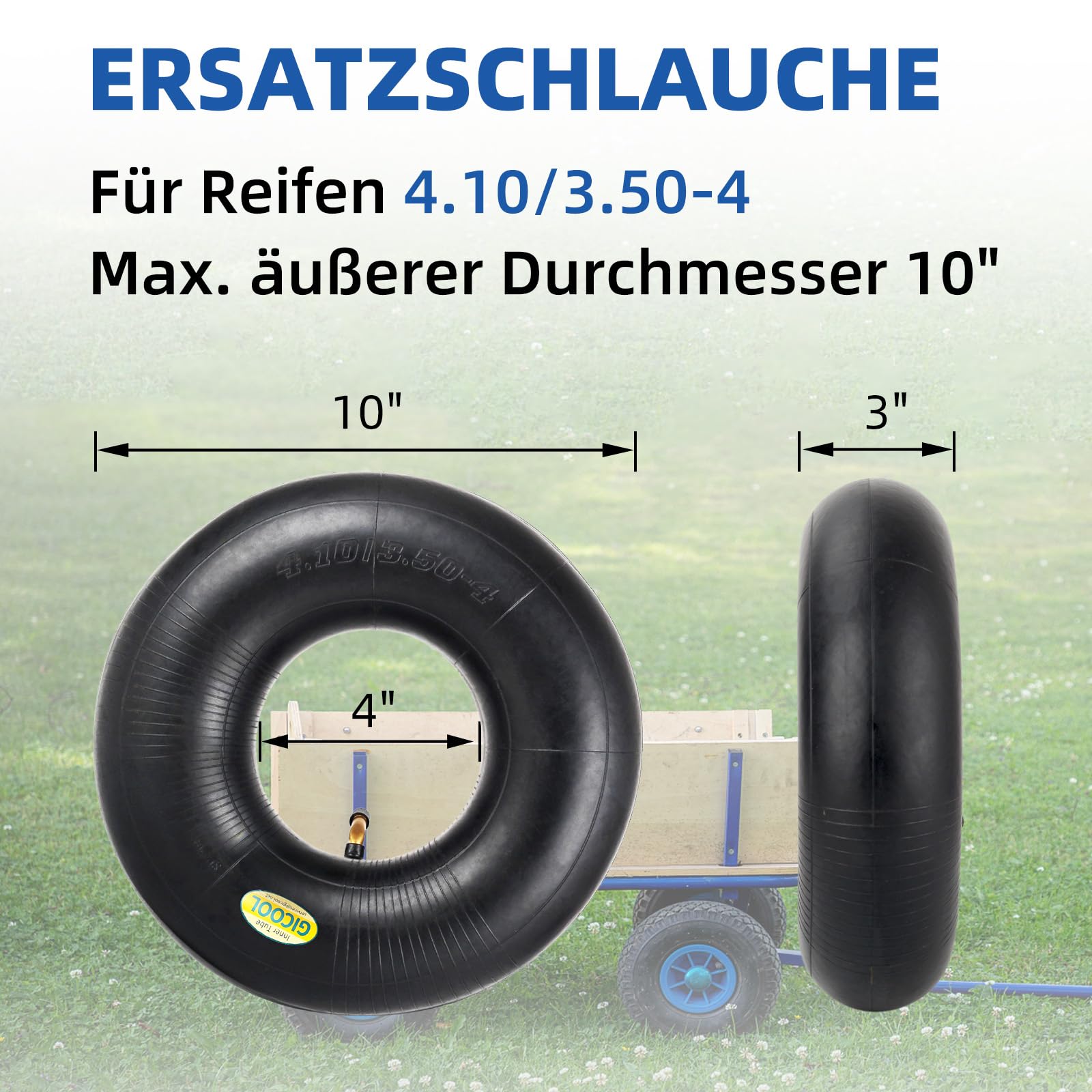 WILDCAT - SCHLAUCH 4.10 x 3.50 - 4 - BUTYL - für MINI BMX-Räder, 19,90 CHF WILDCAT - SCHLAUCH 4.10 x 3.50 - 4 - BUTYL - für MINI BMX-Räder, 19,90 CHF