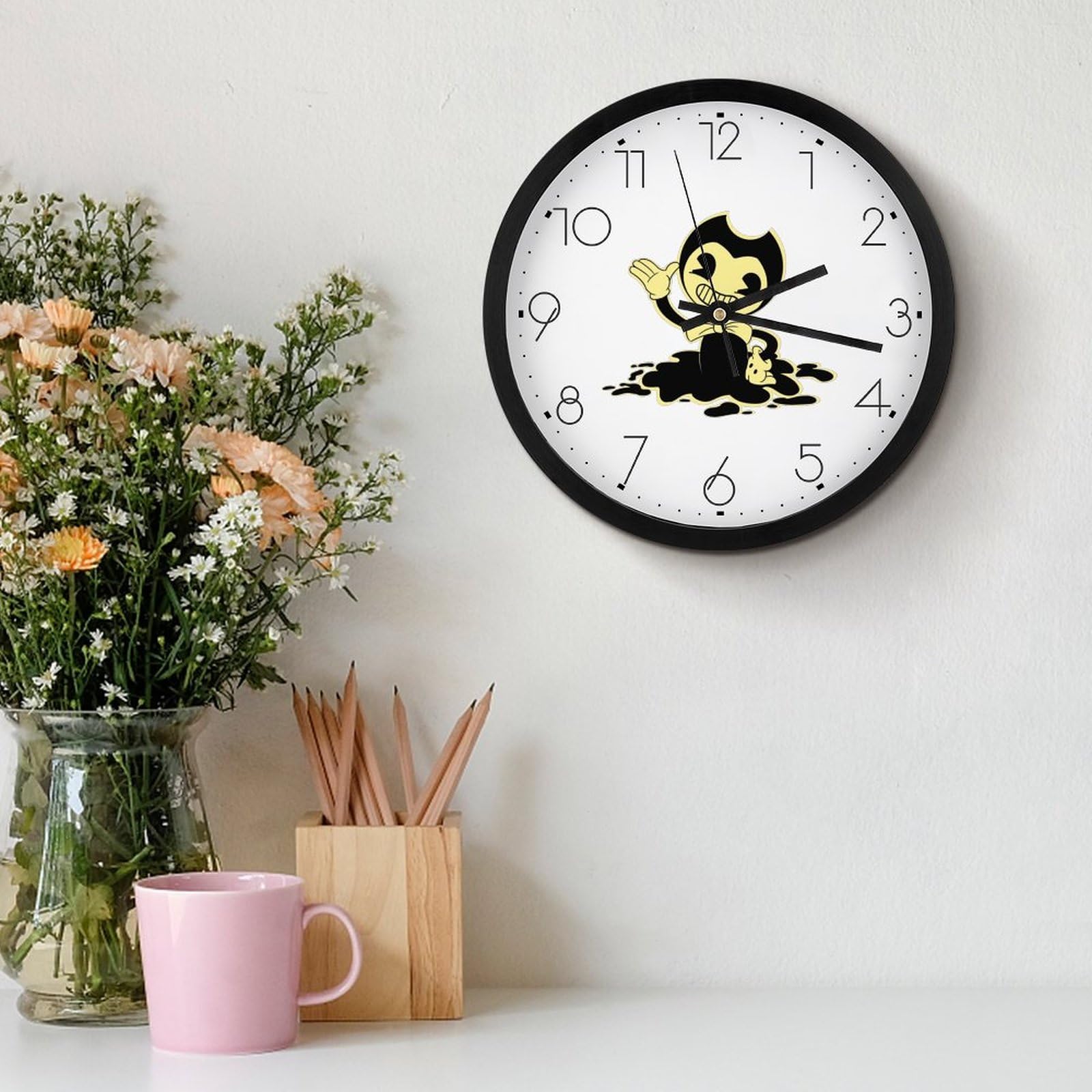 Amazon.co.jp: 壁時計 掛け時計 ベンディ・アンド・ジ・インク・マシン