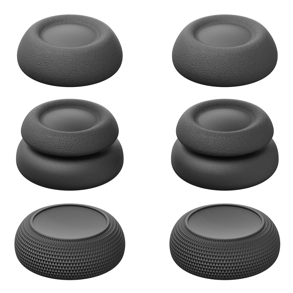 ZORBES® 3 Pairs Thumb Grips for PlayStation Portal 3 Types Ultra Slim Silicone Snug Fit Joystick Thumb Grips Protectors Analog Sticks Caps Improved Controll Gaming Accessories for Stream PS5-image-31