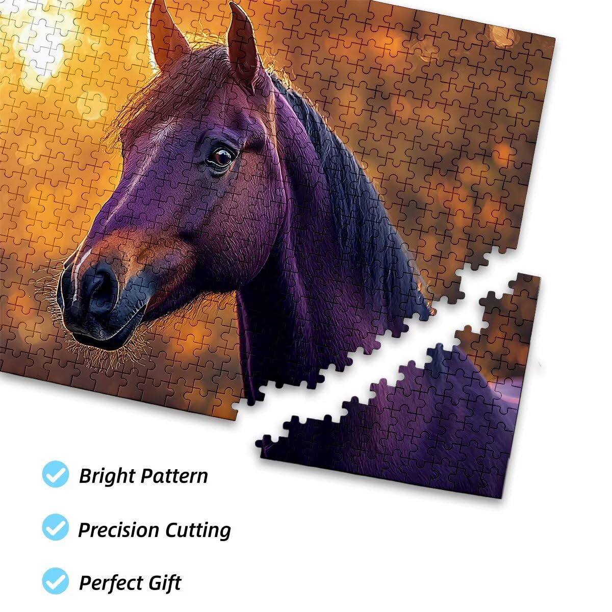 Puzzle dla dorosłych, 5000 puzzli, 5000 sztuk, dla dorosłych, drewniane gry logiczne o zachodzie słońca, klasyczna, edukacyjna, wymagająca gra dla całej rodziny, dekompresja, prezenty dekoracyjne, 156