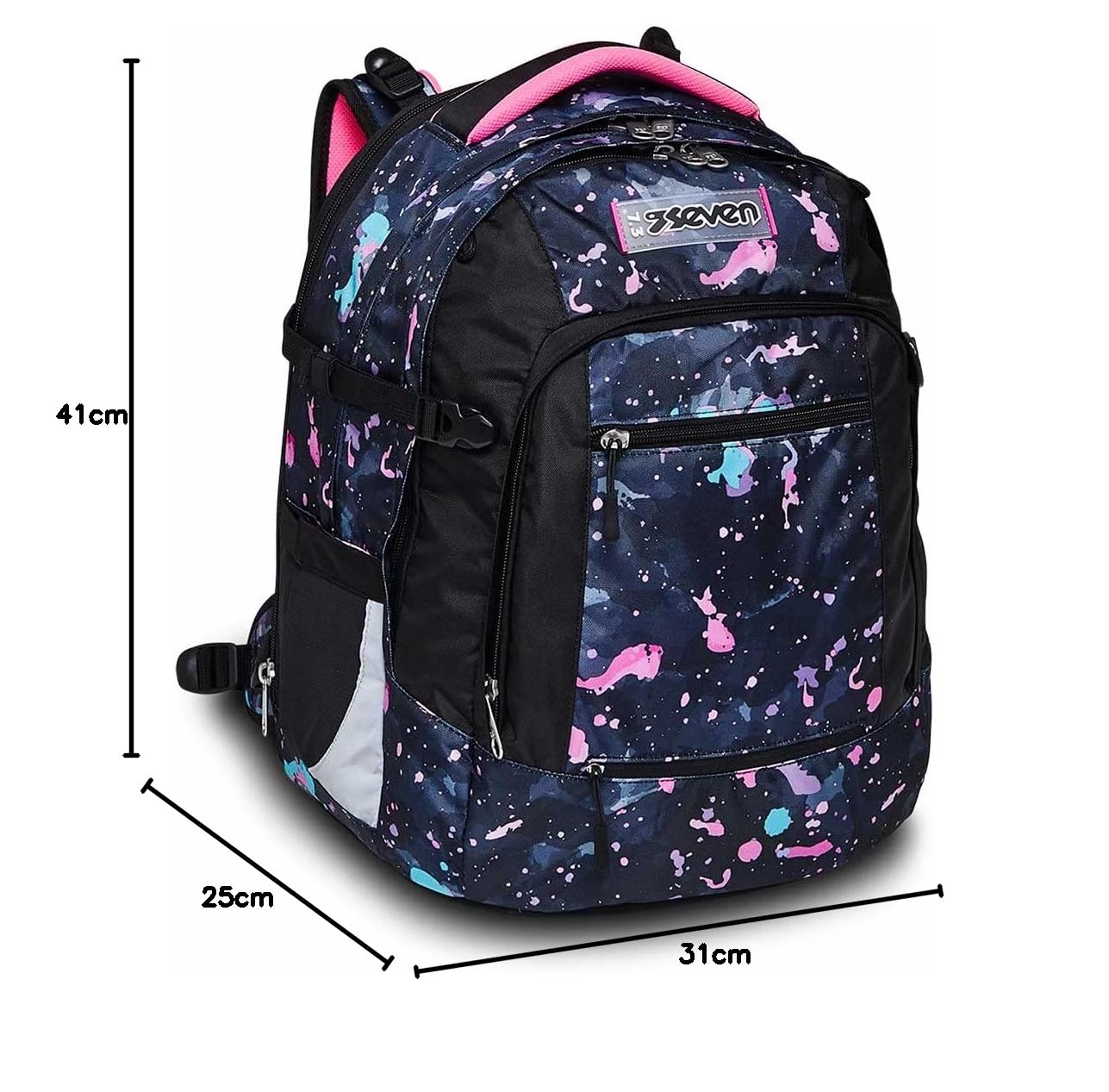 Zaino Updown Twice Grs Seven Zaino UPDOWN TWICE GRS SEVEN Unisex - Bambini e ragazzi (Pacco da 1)