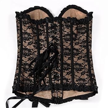 Hengzhifeng Women Carnival Flower Bustiers Corsets Top (XX