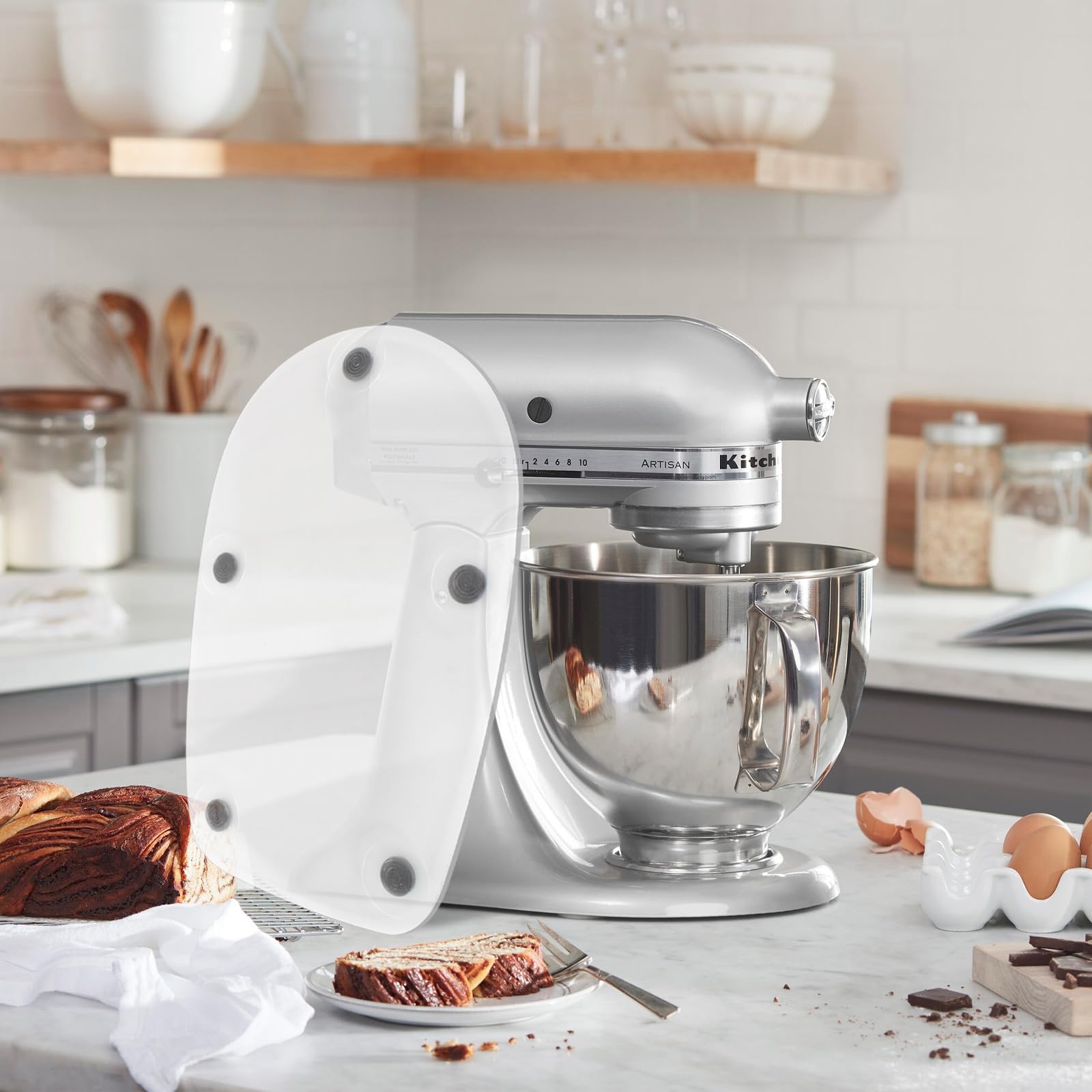 Tappetino Scorrevole Compatibile con KitchenAid 4.5-5 Qt Stand Mixer, Tappetino per Miscelatore da Cucina, Tappetino Scorrevole per Robot da Cucina Accessori, Parti di Ricambio per Mixer