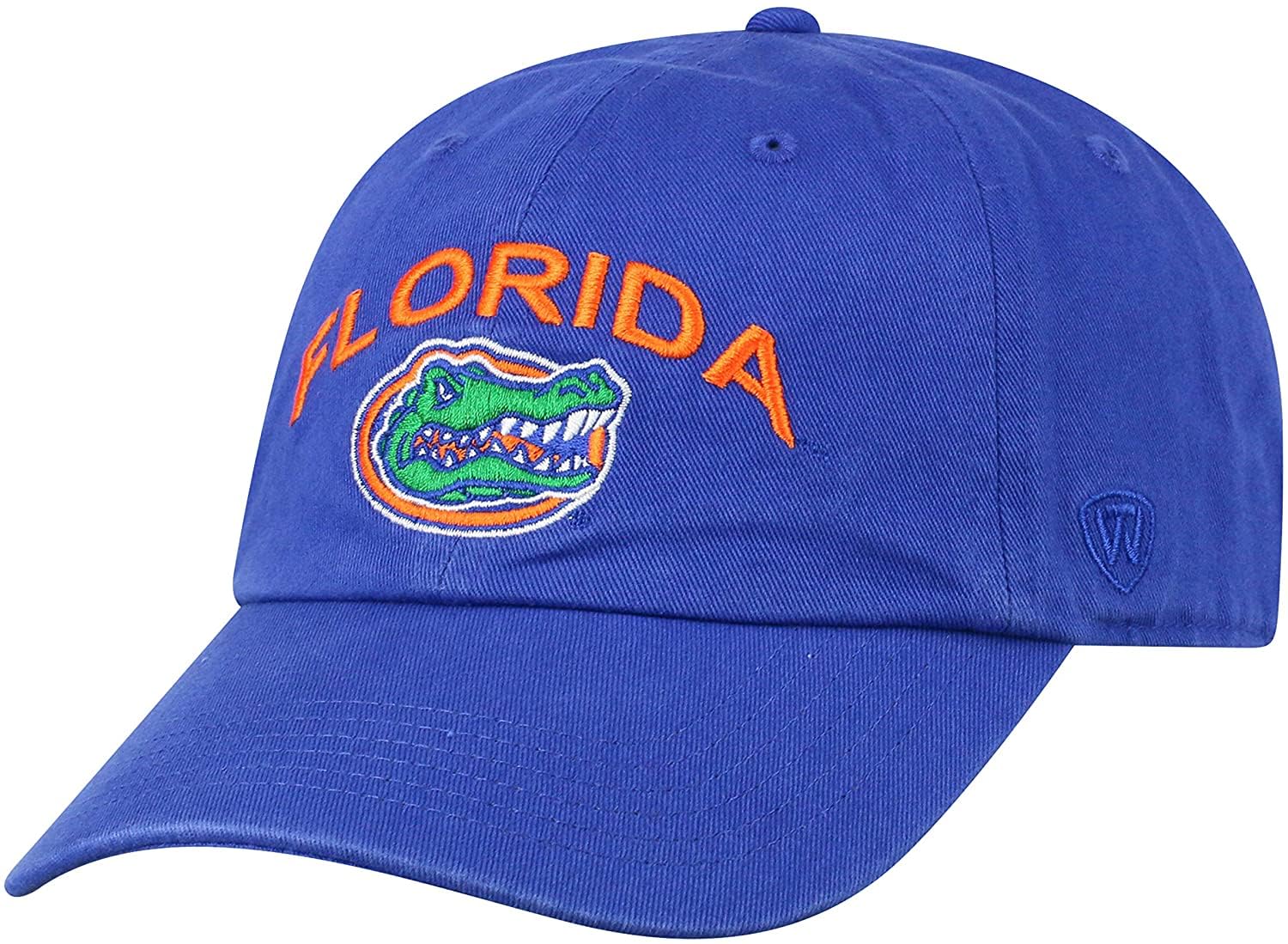Collegiate Hats - Fitted Caps Adjustable Hats and Snapbacks Available, Florida Arch Blue, One Size — image 1