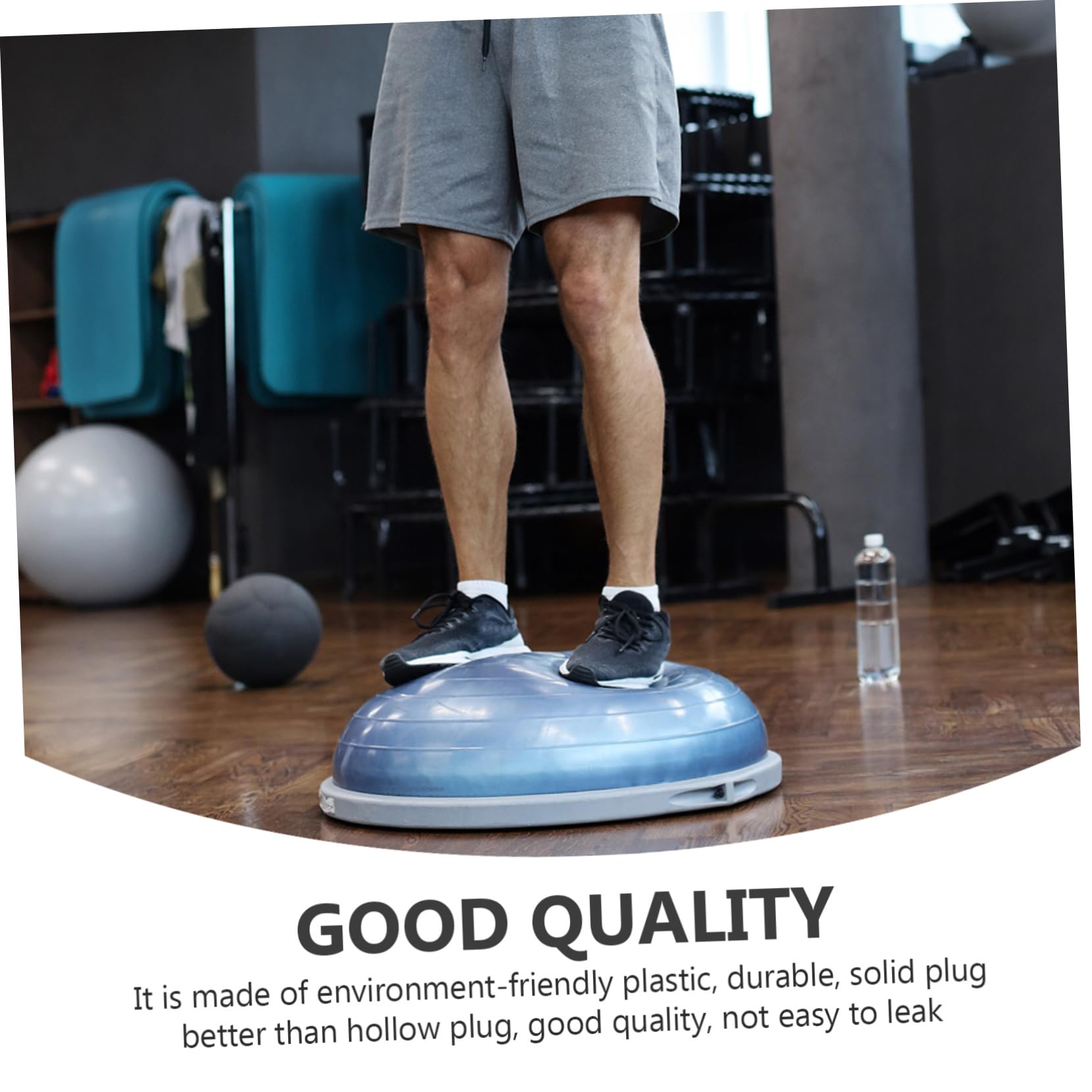 SUPVOX 10Pcs Exercise Ball Plug Replacement Kit for Yoga Fitness Durable Air Stopper Pins for Inflatable Balls Lightweight Portable Tool for Easy Use and Storage