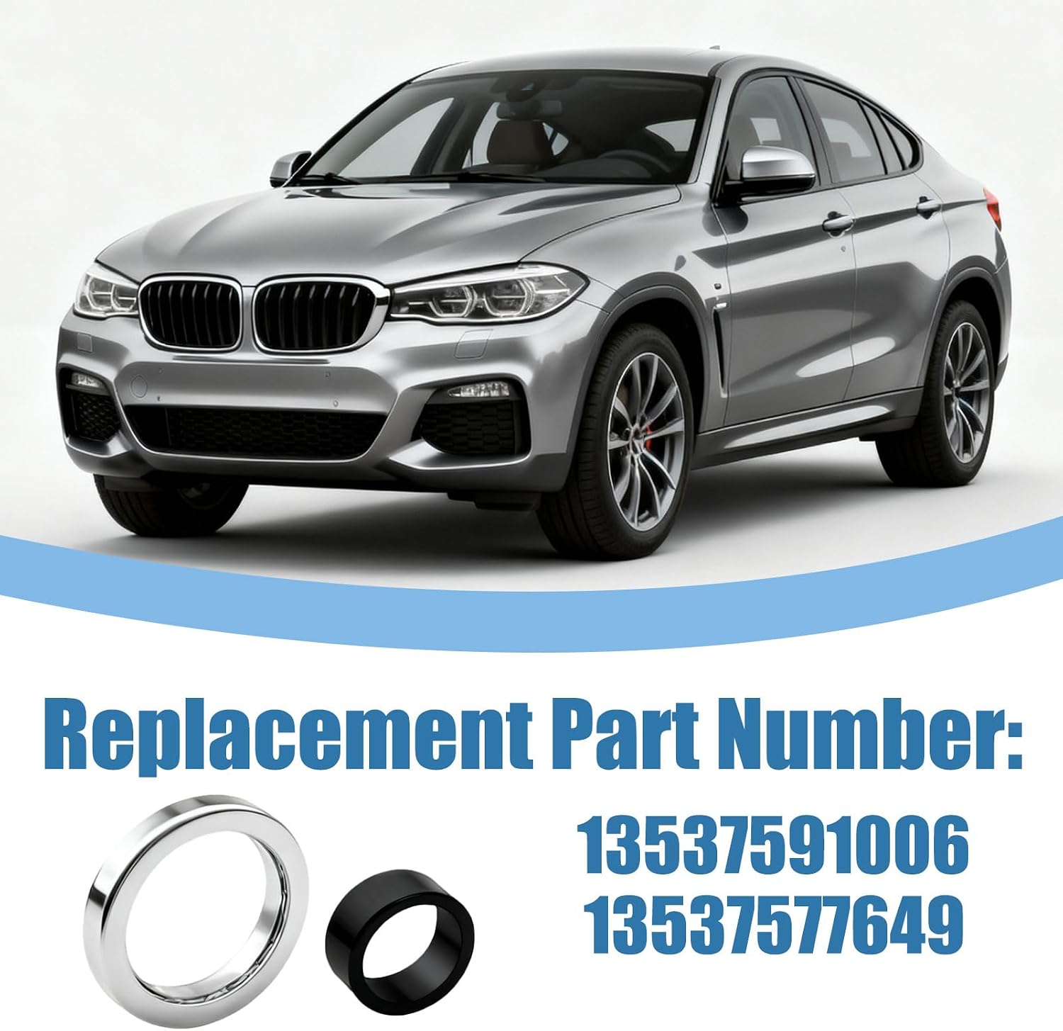 13537591006 13537577649 12-Piece Fuel Injector Gasket and Component Fit for BMW 2009-2019 135i 228i 335i 428i 528i 535i 740i X3 X5 X6