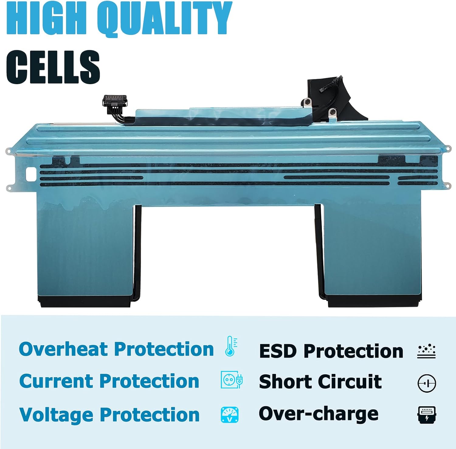 A2389 Laptop Battery Compatible with MacBook Air 13 Inch A2337 (M1 2020) EMC 3598 11.39V 49.9Wh