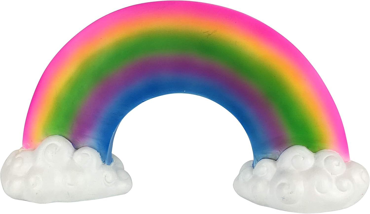 GlitZGlam Miniature Rainbow Mushroom Fairy House - 5-Piece Set - Whimsical Multicolor Resin Figurines for Fairy Garden & Home