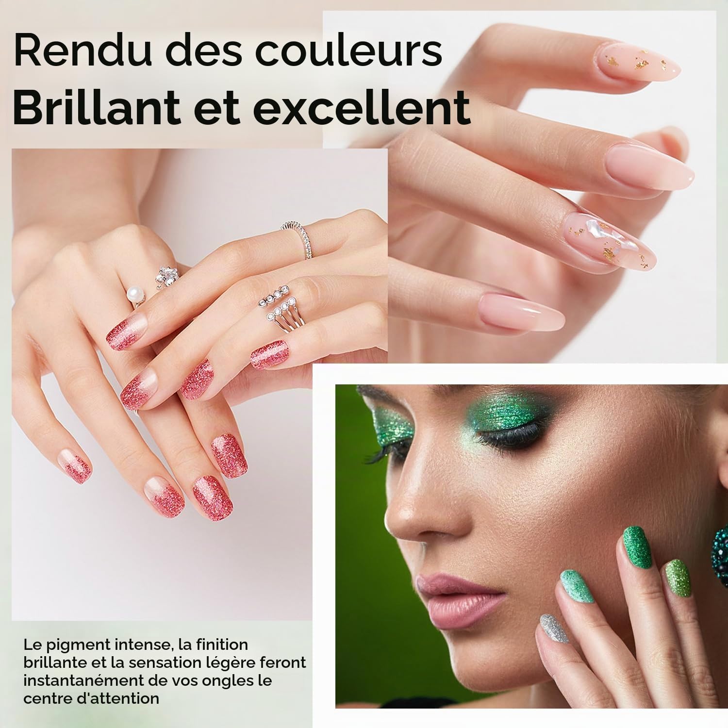 Kit Ongle Acrylique Complet - Gel, Lampe UV 36W, Fraises à Ongles Électriques, Poudre Acrylique, Extensions D'Ongles En Gel