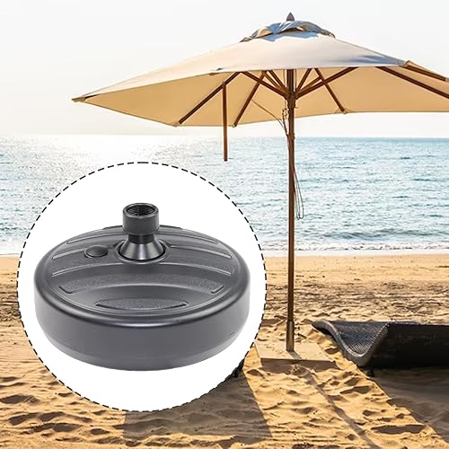 Miniatura 2 de Soporte para sombrilla para sombrilla con relleno de arena o agua, 13 L, base de sombrilla de jardín, base para sombrillas para jardín, piscina,