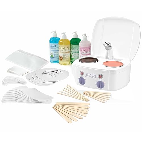 Satin Smooth Professional Dual Wax Warmer Kit - Hair Removal