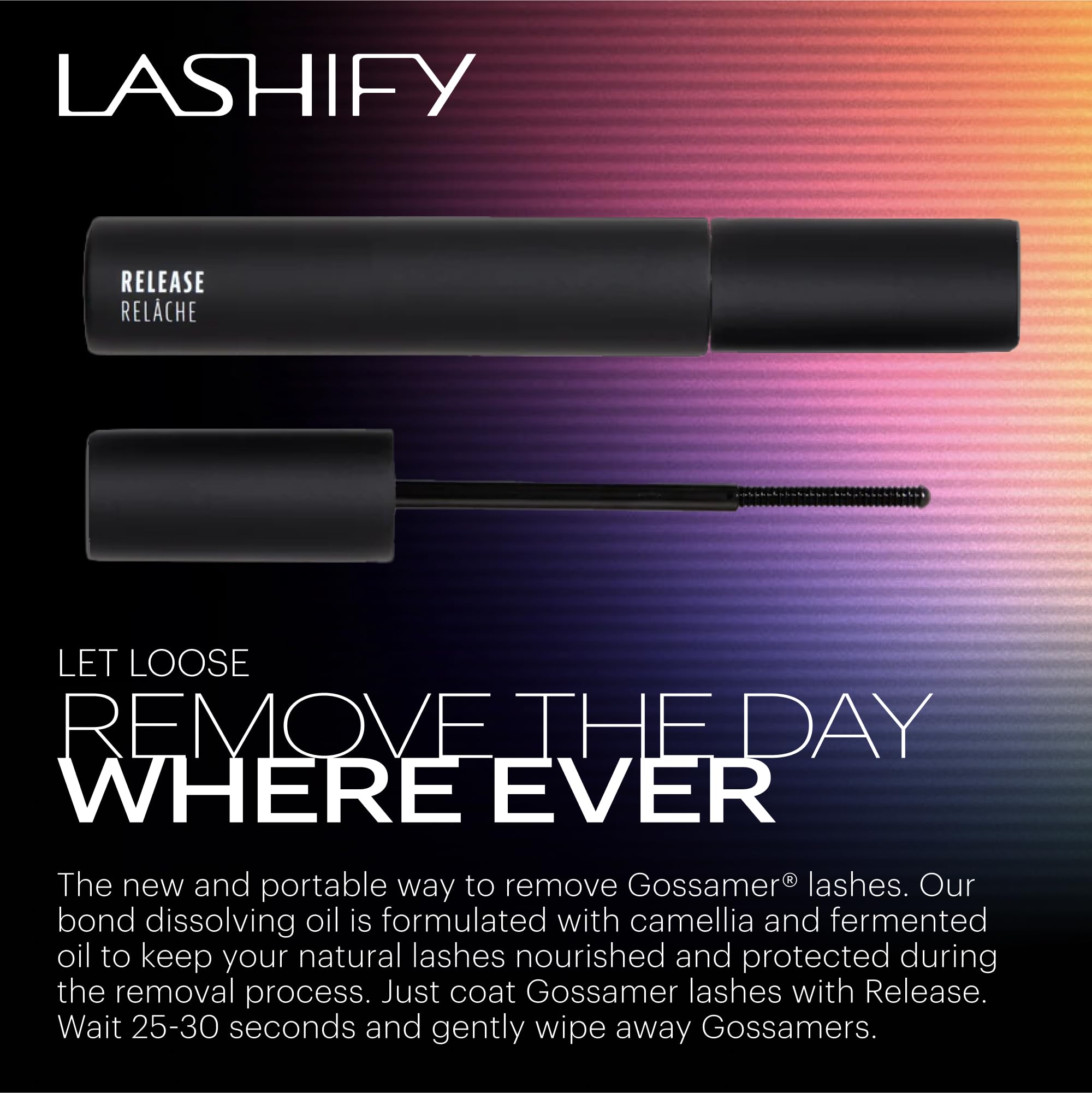 Lashify Release Lash Remover for Gossamer Lashes