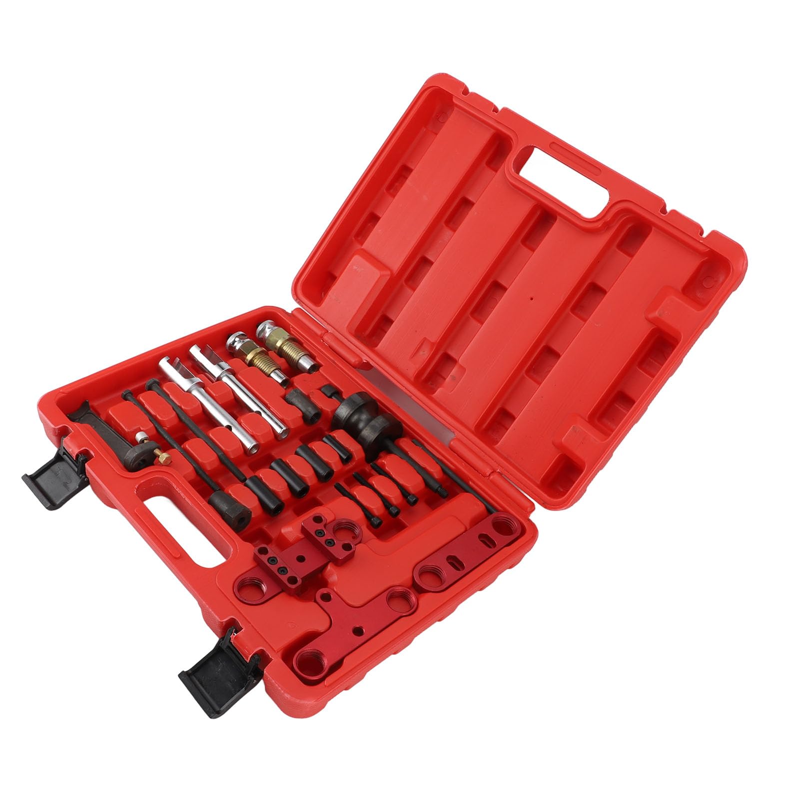 Tbest Kit di Strumenti per la Rimozione dell'iniettore di Carburante per Motori N20 N55 N54 Set di Installazione Estrattore in Acciaio al Carbonio per Riparazione e Manutenzione