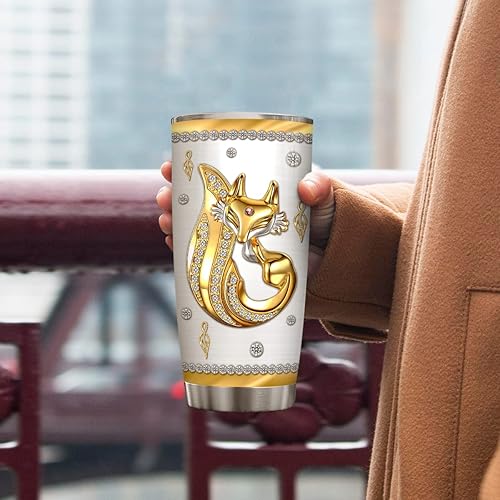 Vista 34 de Wassmin Vaso personalizado de caballo con tapa, 20 onzas, 30 onzas, joyería, caballos, acero inoxidable, doble pared, aislamiento al vacío, vasos