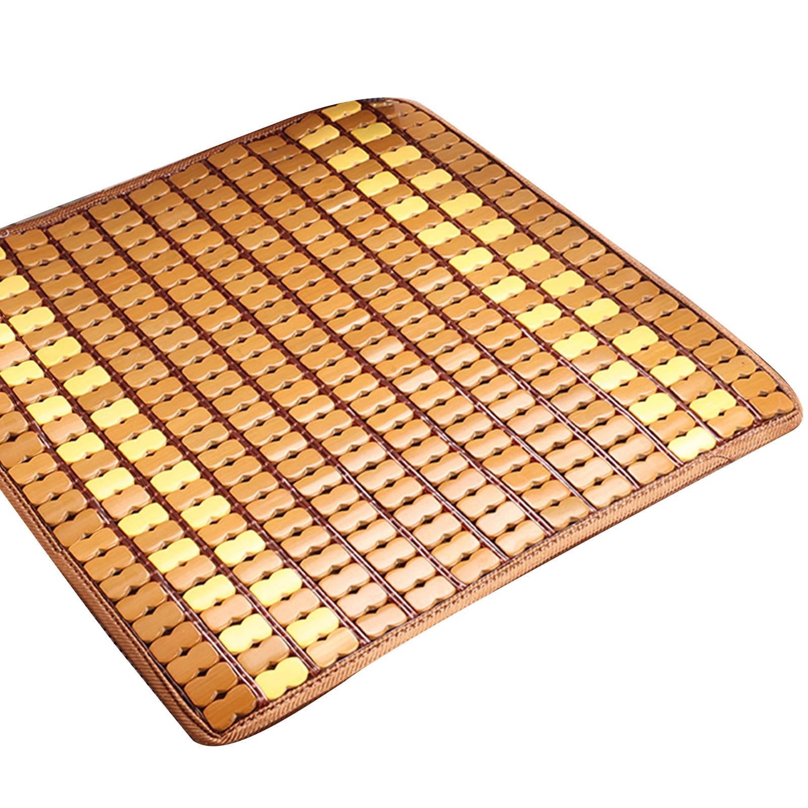 HDOYTXXM Cool Wood Seats Cushion Mat for Car Seats Sofas and Chairs 50cm 45cm Square Pad Chair Cooling Mat