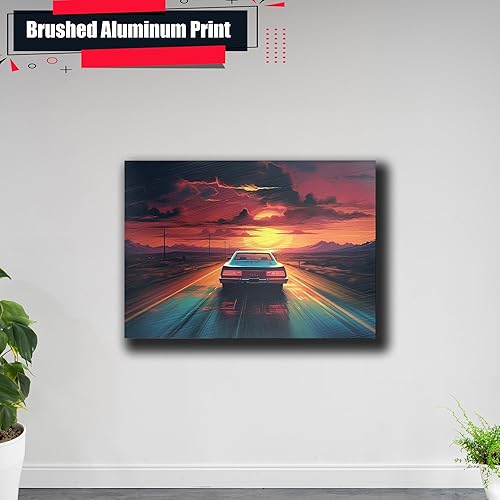 Miniatura 5 de Unique Synthwave Style Retro Art, 80s style art, framed poster print, guest room art, cool living room art, Home Decor, poster