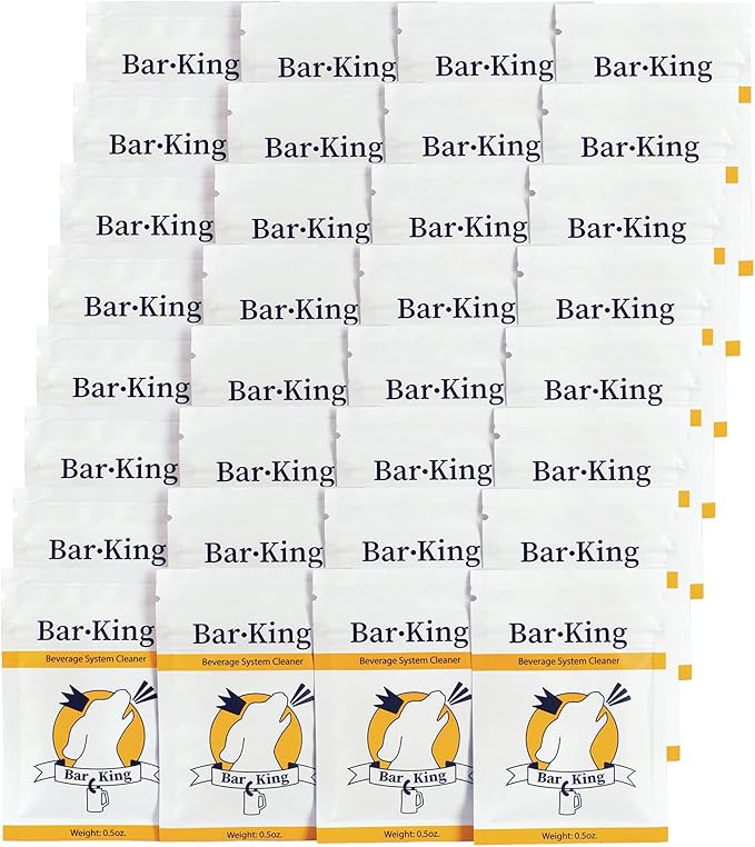 BarKing BeerLine Cleaning Powder 32 Individual Cleaning