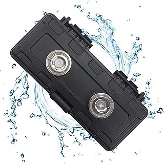 車のキーホルダーキーホルダー、車の下用磁気キーボックス - パッド付き車の下用キーマグネット,防水磁気キーホルダー、車の下用キーマグネット、車のキーを隠す、保管キー用