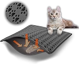 Cat Litter Mat Litter Trapping Mat, Kitty Litter Mat, Litter Box Mat, Litter Mat For Litter Box, Extra, Large Cat Litter Mat, Cat Stuff Covered Cat Litter Box, Small Litter Mat,1 Pack