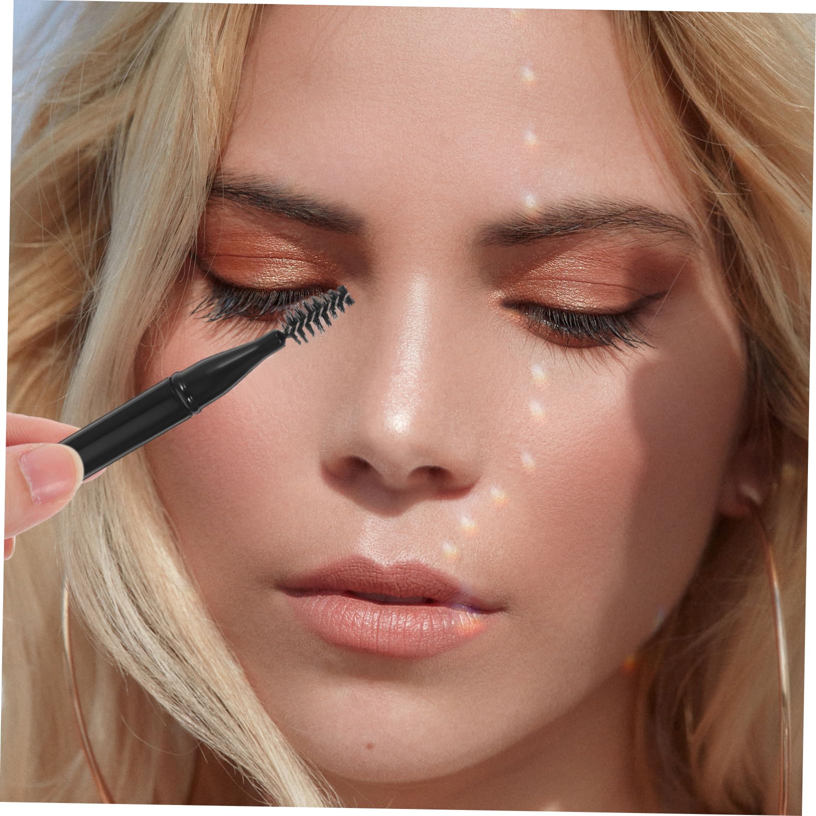 OHPHCALL 3pcs Eyebrow Wand Lash Brush Set Mini Portable Makeup Tools Soft Bristles Multi-functional Eyelash Brow Definer