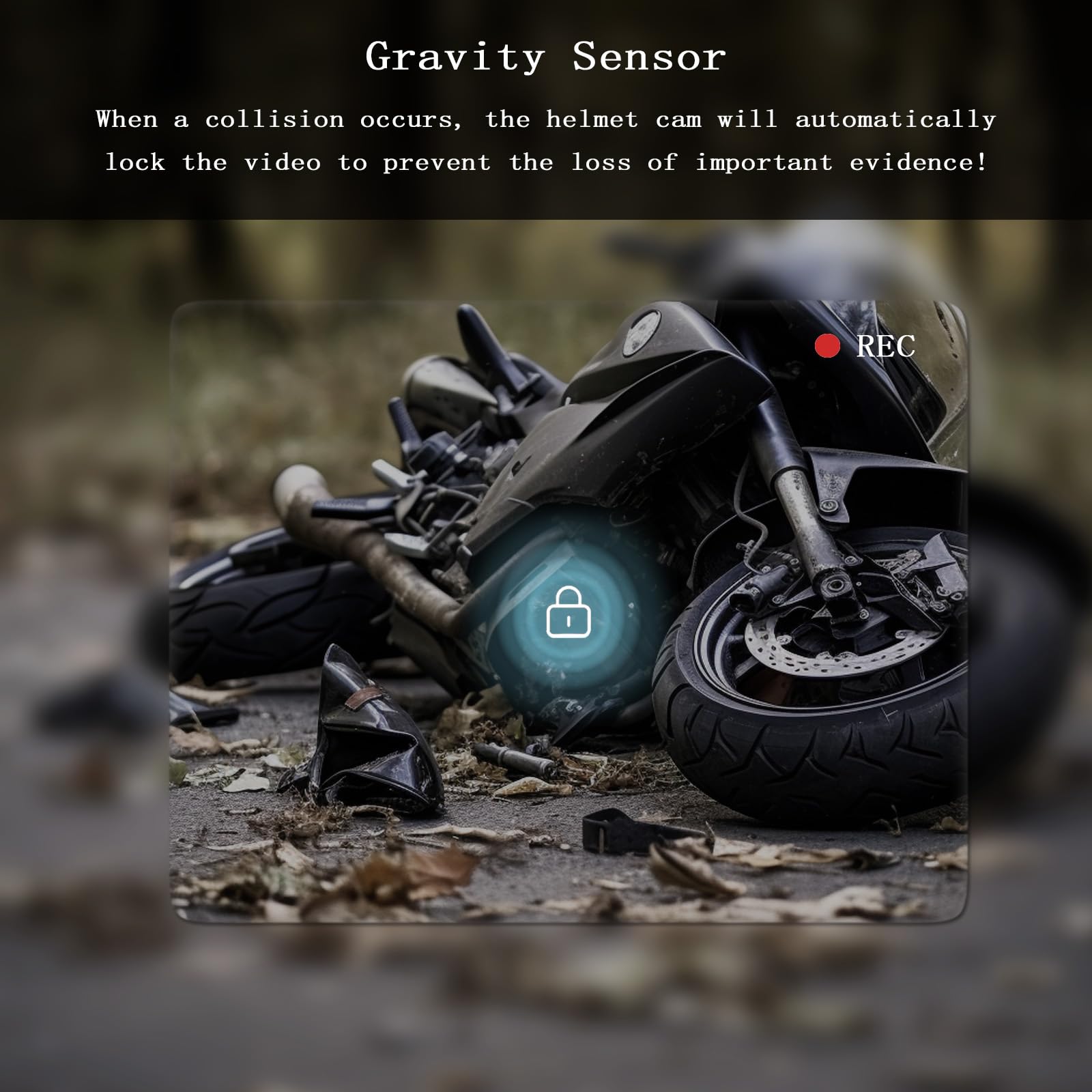 FreedConn Motorcycle Helmet Headset with Camera 2K HD, R1 Pro 6 Way 1000M WIFI Motorbike Bluetooth 5.0 Intercom - Image 3