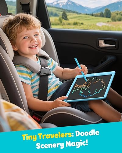 Miniatura 8 de TEKFUN Tablero de dibujo LCD de 85 pulgadas para niños tableta de escritura tablero de dibujo mágico tablero de cibernizaciones para colorear sin