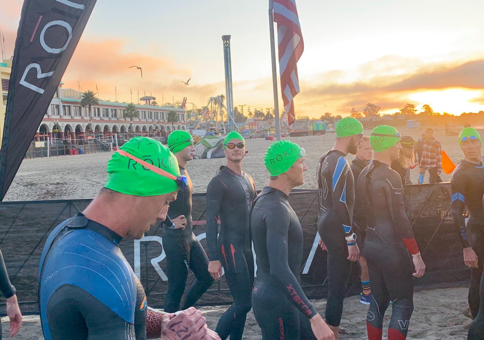 ROKA F2 AntiFog LowDrag Mirror Swim Goggles Medium