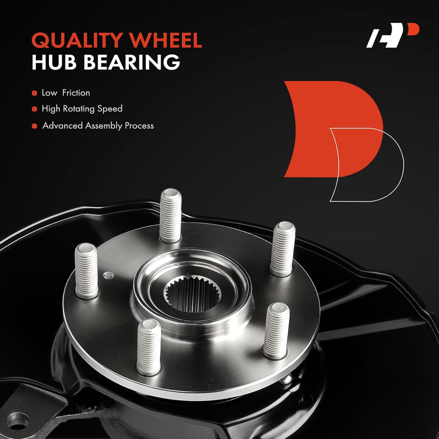 A-Premium Front Right Steering Knuckle & Wheel Bearing Hub Assembly Compatible with Honda Civic 2016-2021, Passenger Side - Image 5