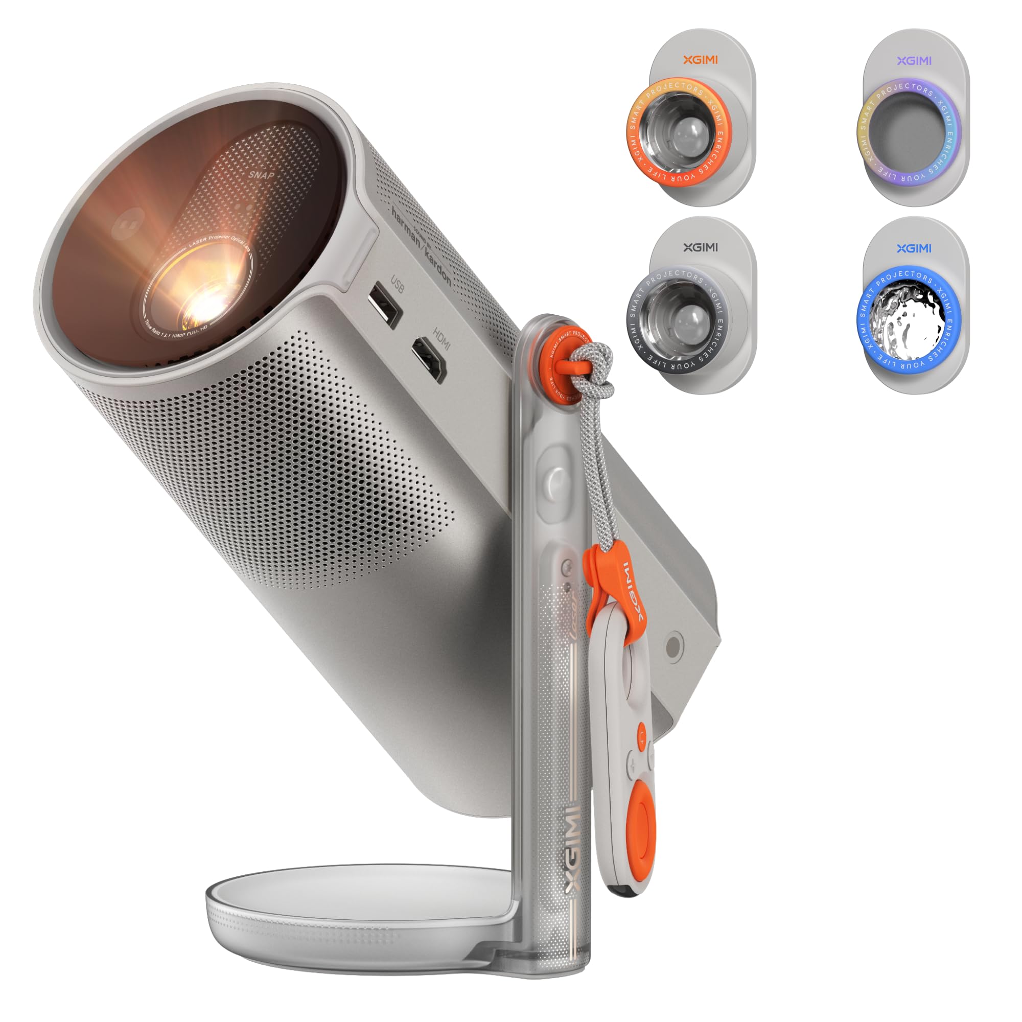XGIMI MoGo 4 Laser Smart Portable Projector with 4 Filters