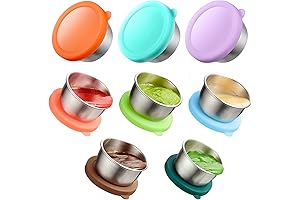 Reusable Condiment Cups with Lids: A Culinary Companion for Meal and Snack Enhancements
