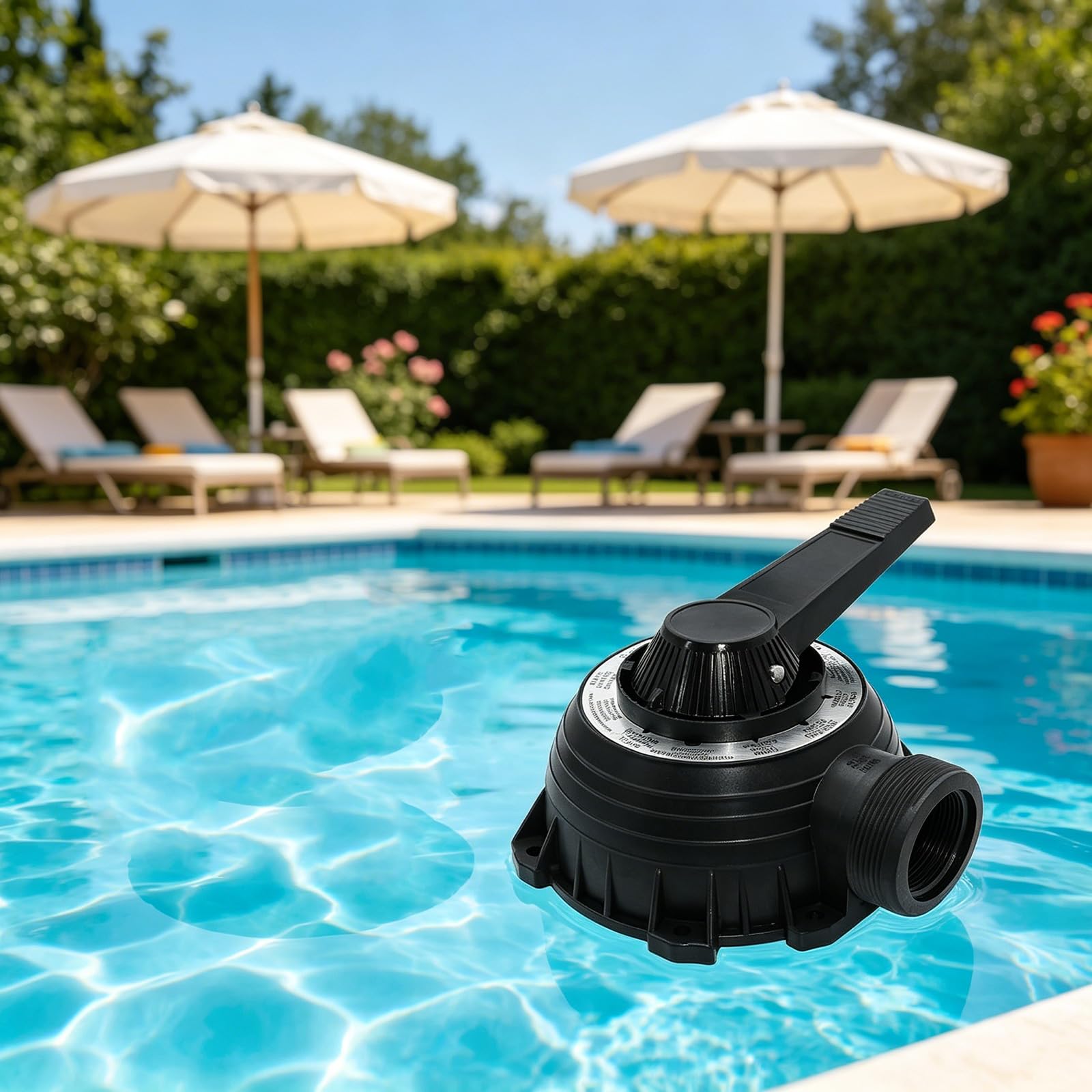 La unidad de tapón y tapa de filtro de arena para piscina viene con accesorios de sellado adicionales, juego de reparación profesional de puerta de piscina
