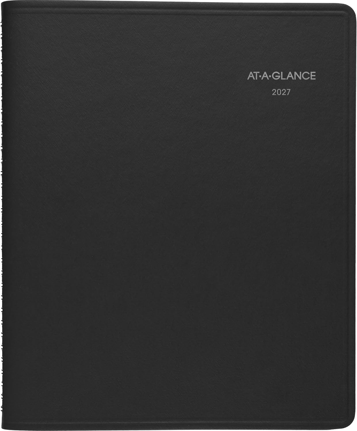 AT-A-GLANCE 2027 Appointment Book Planner, Weekly & Monthly, 13-Month Jan-Jan, 8" x 10", QuickNotes, Black (76010527)