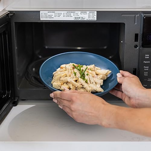 Miniatura 51 de Grow Forward Tazones de paja de trigo prémium para pasta, 30 onzas, irrompibles, anchos y poco profundos, juego de 6 cuencos de plástico