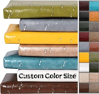 Custom Bench Cushion, Chair Pad Personalize for Outdoor Indoor Leather Waterproof, Cushion for Garden