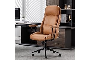 Executive Chair: Mid-Century Modern Office Bliss with Wheels