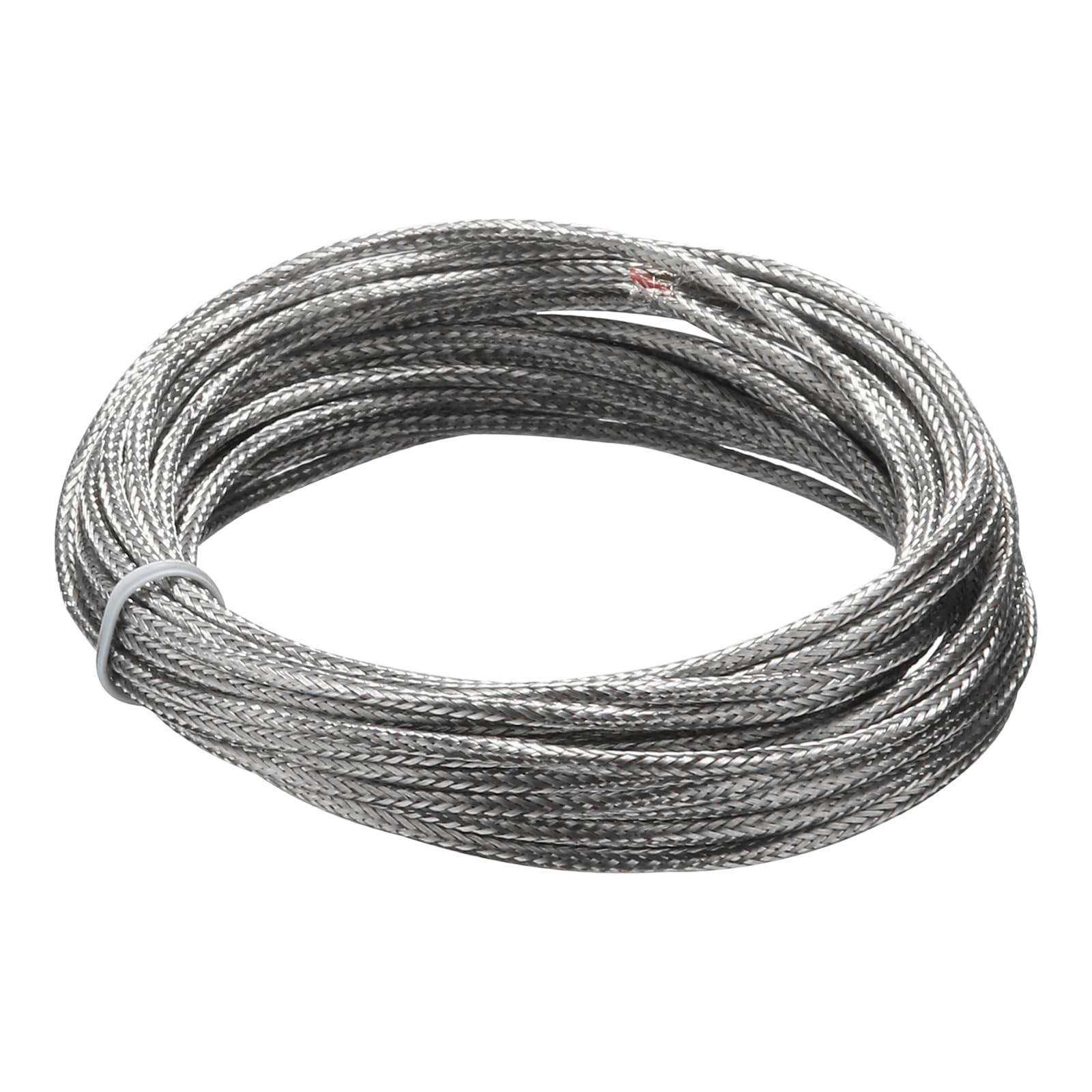 sourcing map AWG 24 K-Type 2x0.5 Thermocouple Wire Braided Stainless Steel Insulation Up to 315°C/599°F 33 Ft for Thermocouple Probe Temperature Sensor
