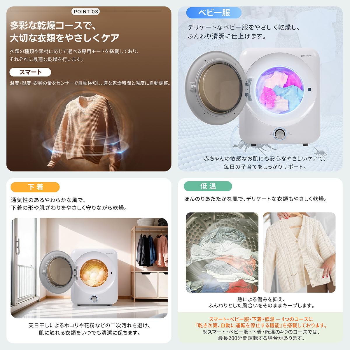 衣類乾燥機　5kg(p012) Amazon | Simpolu 衣類乾燥機 5kg 家庭用 大容量 除菌 シワ取り
